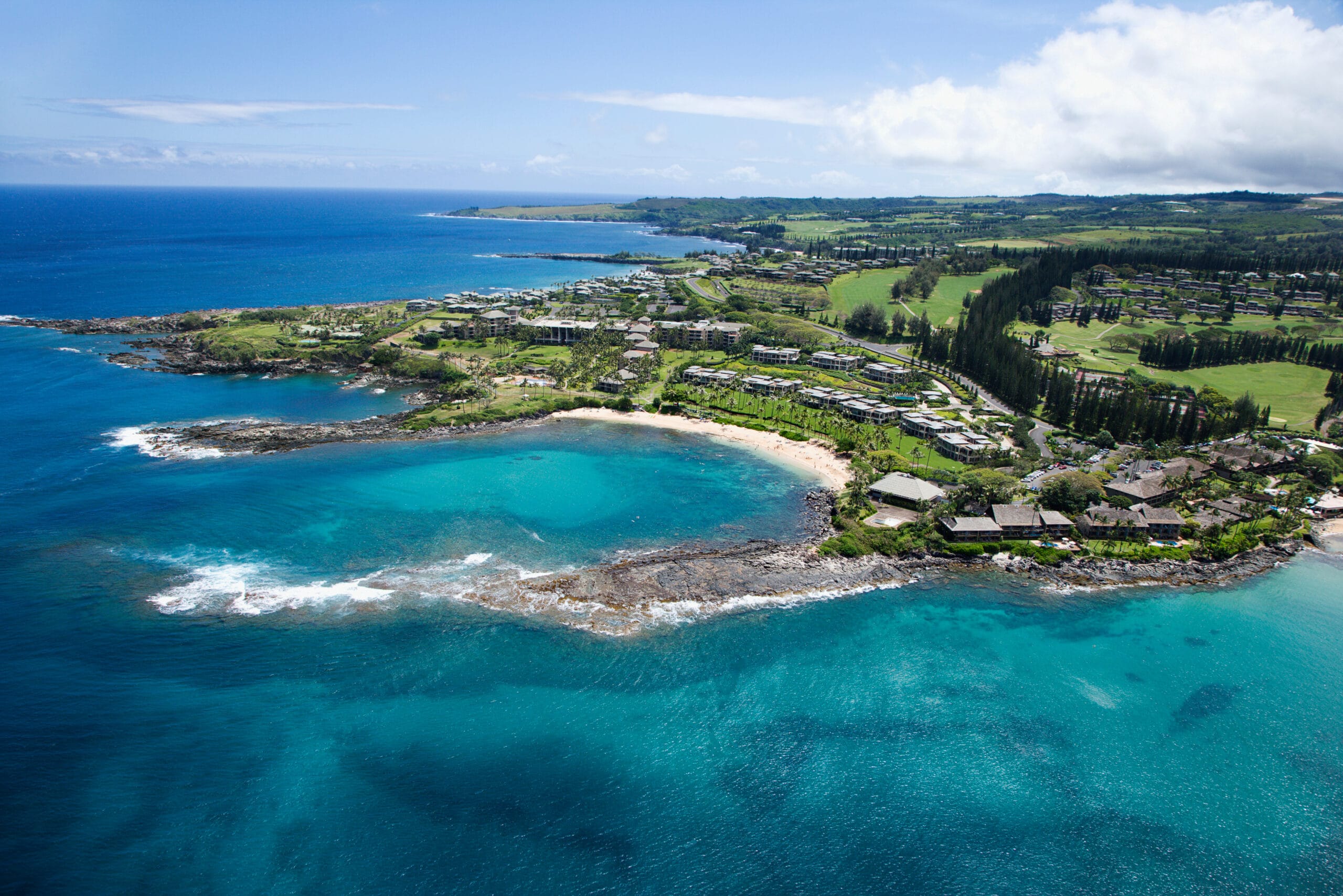 Maui coastline.